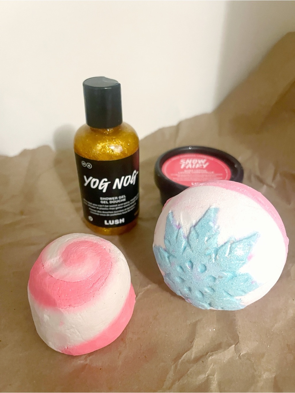 Lush bundle Snowfairy and Yog Nog